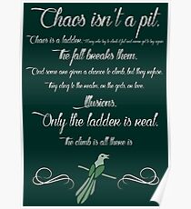 Chaos is a ladder~ Littlefinger Poster