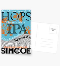 Sweet Dreams are Made of Hops Postcards