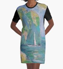 RESTING SPOT(C2016) Graphic T-Shirt Dress