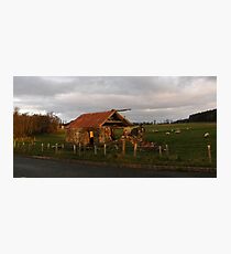 Old Farm Shed Magilligan County Derry Ireland Photographic Print