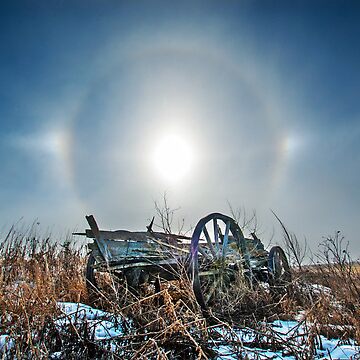 Artwork thumbnail, Sundogs and Old Wagon by jwwalter