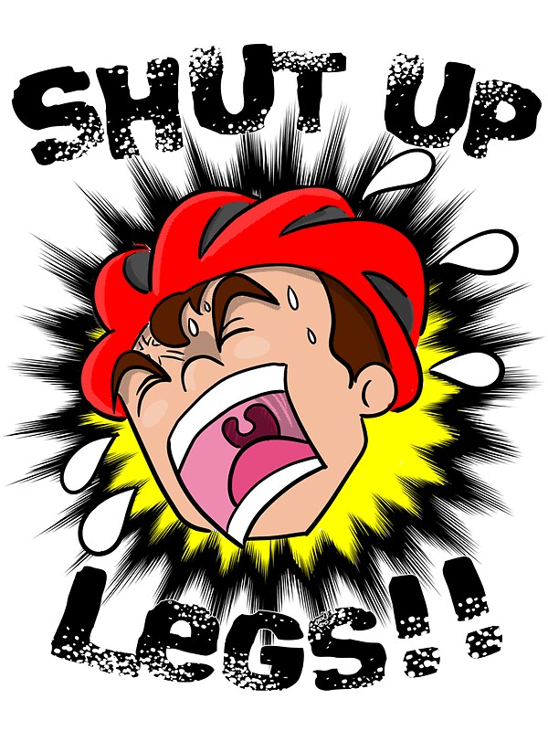 "Shut up legs!" Stickers by keithcsmith | Redbubble