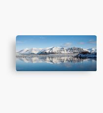 Jokulsarlon Glacial Lagoon, Iceland Canvas Print