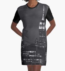 Vestido camiseta Empire State of Mind