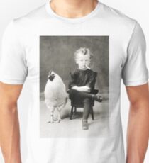 Smoking Child - black / white Unisex T-Shirt