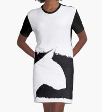 Vestido camiseta Bull Terrier Head B & W lge