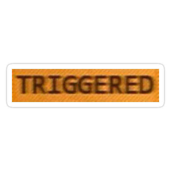 "Triggered" Stickers by MemeApparel | Redbubble