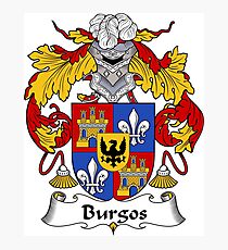 Burgos Coat of Arms/Family Crest Photographic Print