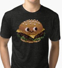 Pixel Burgie Tri-blend T-Shirt