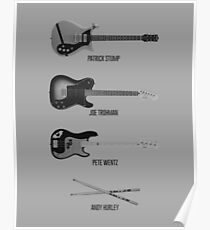 The Band's Instruments Poster