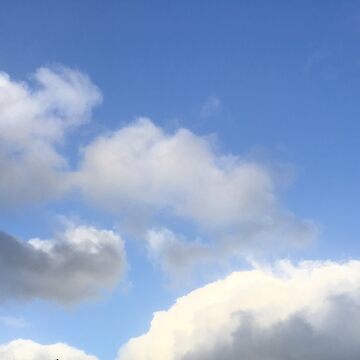 White clouds. Summer sky with with white fluffy clouds on the blue sky ,  #spon, #Summer, #clouds, #White, #sky, #bl…