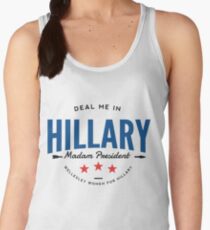 Deal Me In, Madam President Women's Tank Top