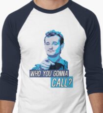 Who You Gonna Call? Ghostbusters! Men's Baseball ¾ T-Shirt