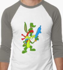 Jazz Jackrabbit Baseballshirt mit 3/4-Arm