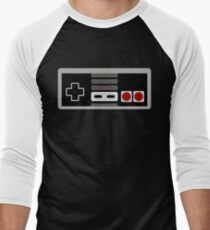 NES Controller Men's Baseball ¾ T-Shirt