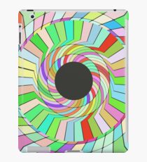 Colorful whirlpool abstract design iPad Case/Skin