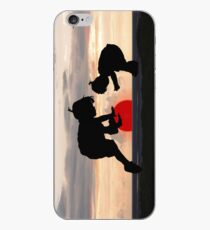 Vinilo o funda para iPhone mädchen spielen mit der sonne