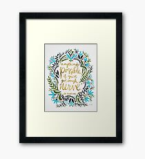 Anything's Possible Framed Print