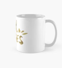 Gute Stimmung - Gold Tinte Tasse