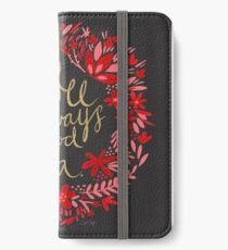 Coffee on Charcoal iPhone Wallet/Case/Skin