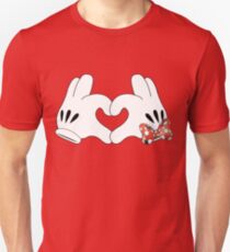 Minnie and Mickey Love Unisex T-Shirt