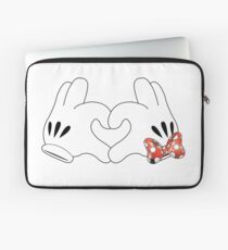 Minnie and Mickey Love Laptop Sleeve