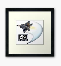 F22 Raptor Framed Print