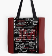 Jim Moriarty Quotes Print Tote Bag