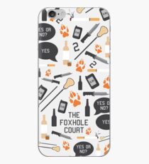 The Foxhole Court Pattern iPhone Case