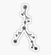 Floral Constellation Sticker