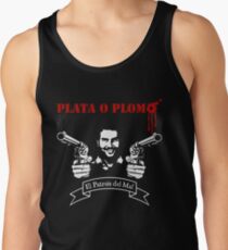 PLATA O PLOMO "Pablo Escobar" Tank Top