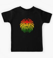 Like a Lion, Reggae, Rastafari, Africa, Jah, Jamaica, Kids Tee