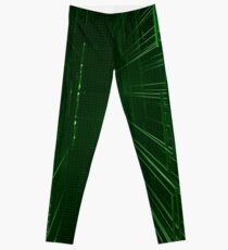 Green Lights - Matrix effect Leggings