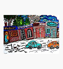 OUR TOWN Photographic Print