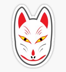 Kitsune Sticker Sticker