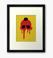 Taxi Driver, Travis Bickle Silhouette Framed Print