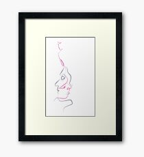 Person within a person Framed Print