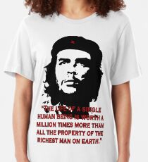 Che Guevara Quote Slim Fit T-Shirt