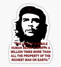 Che Guevara Quote Sticker