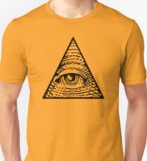 Eye of Providence Black Unisex T-Shirt