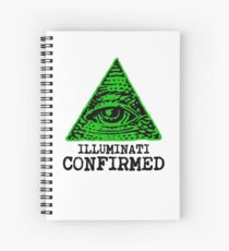 Illuminati Confirmed Spiral Notebook