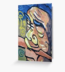 wall graffiti Greeting Card