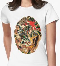 Fuck The World 01 Women's Fitted T-Shirt
