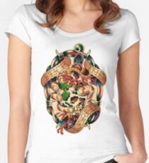 Fuck The World 03 Women's Fitted Scoop T-Shirt