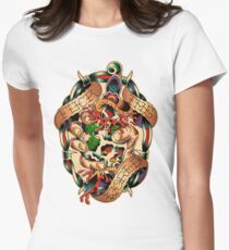 Fuck The World 03 Women's Fitted T-Shirt