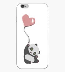 Vinilo o funda para iPhone Panda y Globo