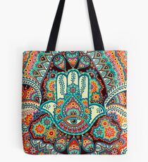 Hamsa Hand Tote Bag