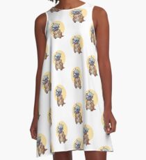 Cute Bone A-Line Dress