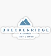 Breckenridge Ski Resort Colorado Sticker