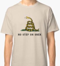 No Step On Snek Snake T-Shirt Classic T-Shirt
